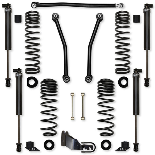 3.5 Inch Adventure Mid-Arm Suspension System for Jeep Wrangler JLU 4XE Models Rock Krawler