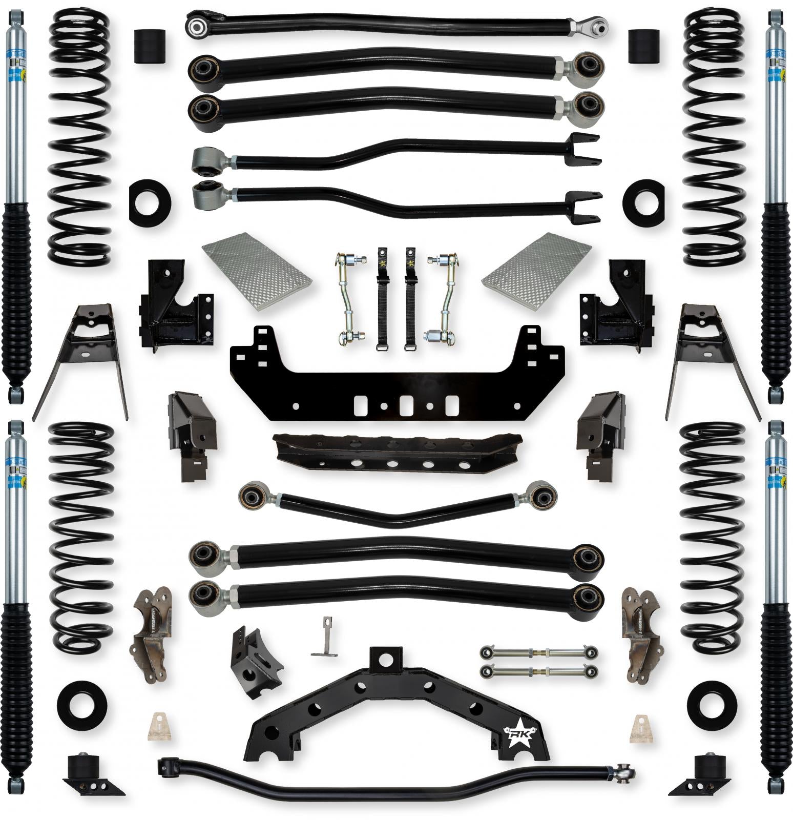 3.5 Inch Adventure X2 Long-Arm Suspension System for Jeep Wrangler JL Gas Models Rock Krawler-1