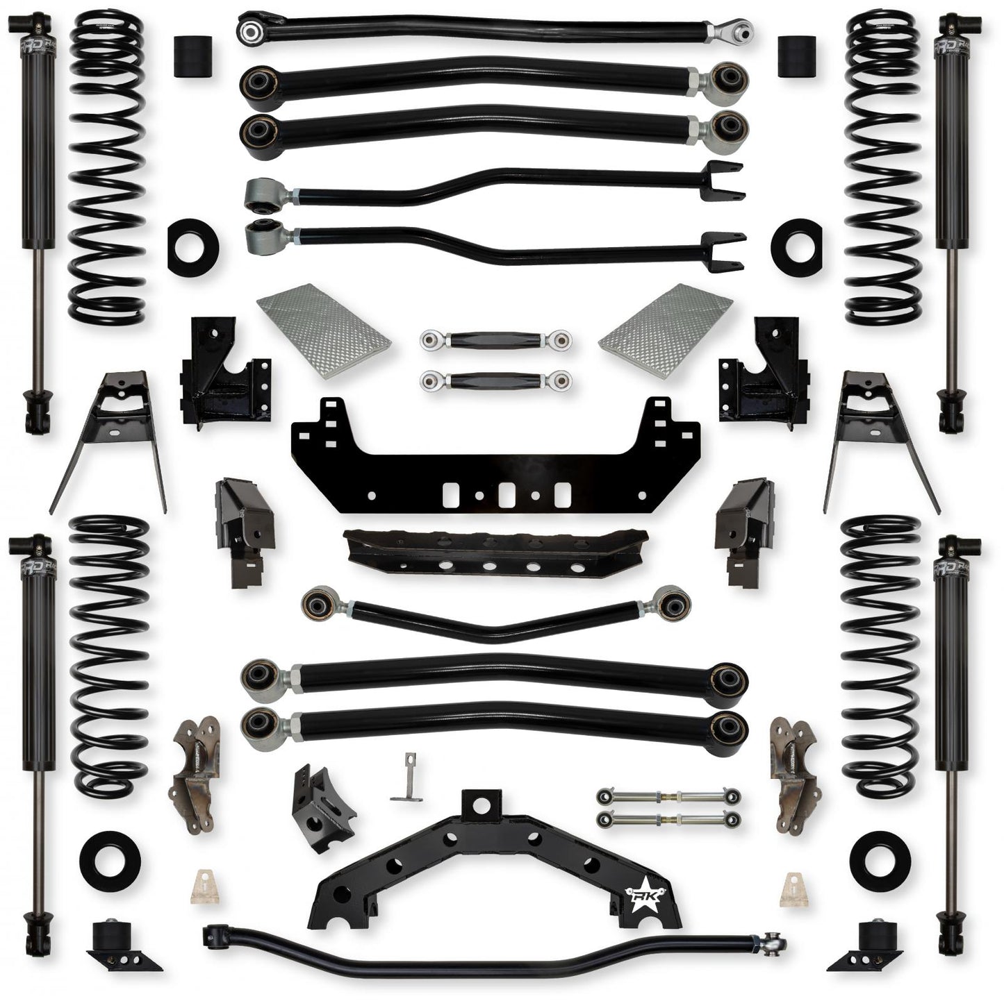 3.5 Inch Adventure X2 No Limits Long-Arm Suspension System for Jeep Wrangler JL Gas Models Rock Krawler