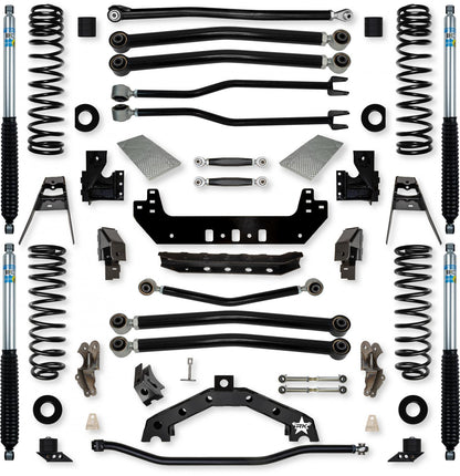 3.5 Inch Adventure X2 No Limits Long-Arm Suspension System for Jeep Wrangler JLU 392 Models Rock Krawler-1