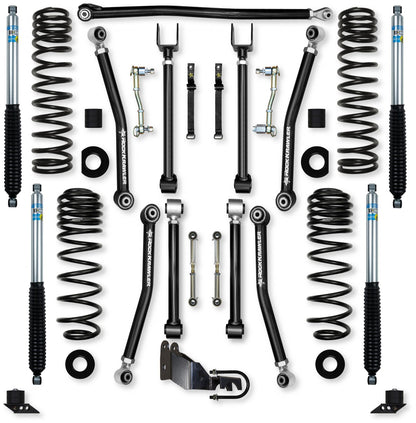 Jeep Wrangler JLU 3.5 Inch Adventure X 4XE Mid-arm System Rock Krawler-1