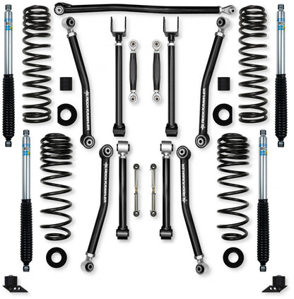 3.5 Inch Adventure X No Limits Mid-Arm Suspension System for Jeep Wrangler JLU 392 Models Rock Krawler-1