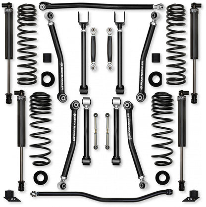 3.5 Inch Adventure X No Limits Mid-Arm Suspension System for Jeep Wrangler JLU 392 Models Rock Krawler