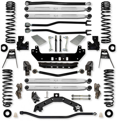 3.5 Inch Adventure X2 Pro Elite Long-Arm Suspension System for Jeep Wrangler JLU Diesel Models Rock Krawler-2