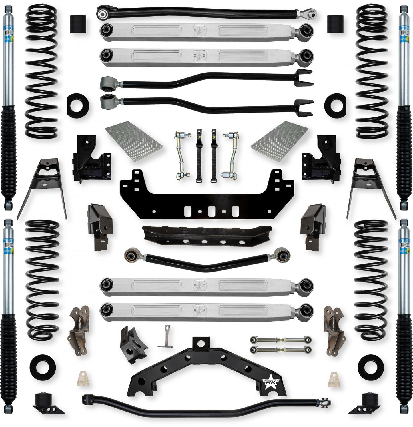 3.5 Inch Adventure X2 Pro Elite Long-Arm Suspension System for Jeep Wrangler JLU Diesel Models Rock Krawler-1