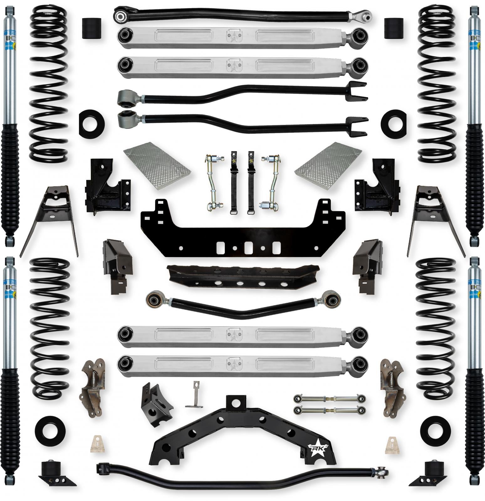 3.5 Inch Adventure X2 Pro Elite Long-Arm Suspension System for Jeep Wrangler JLU Diesel Models Rock Krawler-1