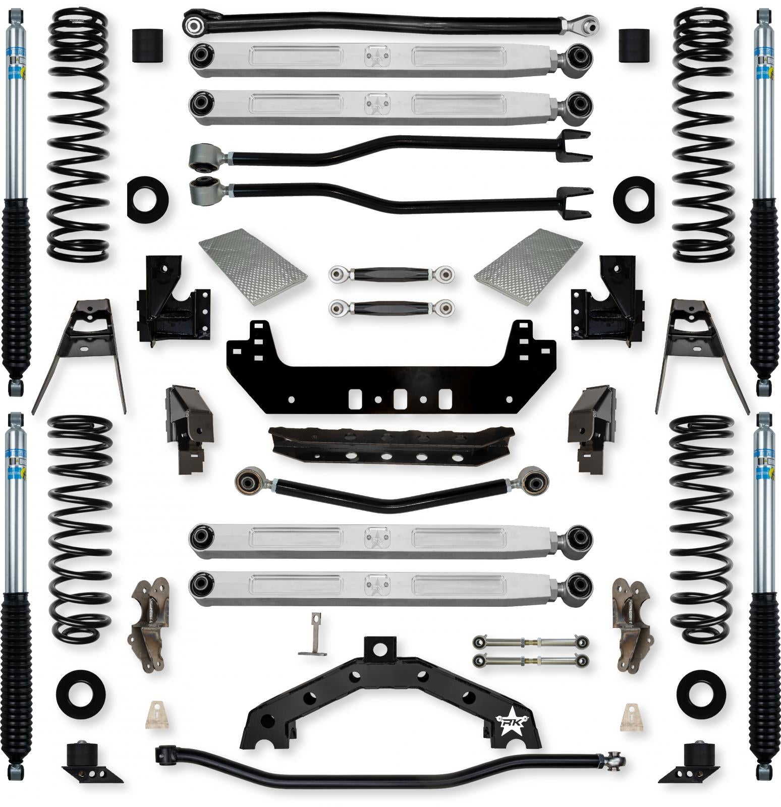 3.5 Inch Adventure X2 Pro Elite Long-Arm Suspension System for Jeep Wrangler JLU 392 Models Rock Krawler-1