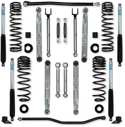 3.5 Inch X-Factor Pro Elite No Limits Mid-Arm Suspension System for Jeep Wrangler JLU 392 Hemi Models Rock Krawler-1