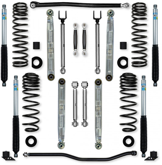 3.5 Inch X-Factor Pro Elite No Limits Mid-Arm Suspension System for Jeep Wrangler JLU 392 Hemi Models Rock Krawler-1