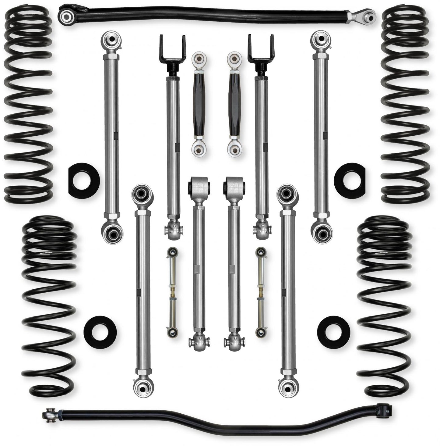 3.5 Inch X-Factor PRO No Limits Mid-Arm System for Jeep Wrangler JLU 392 Rock Krawler-2