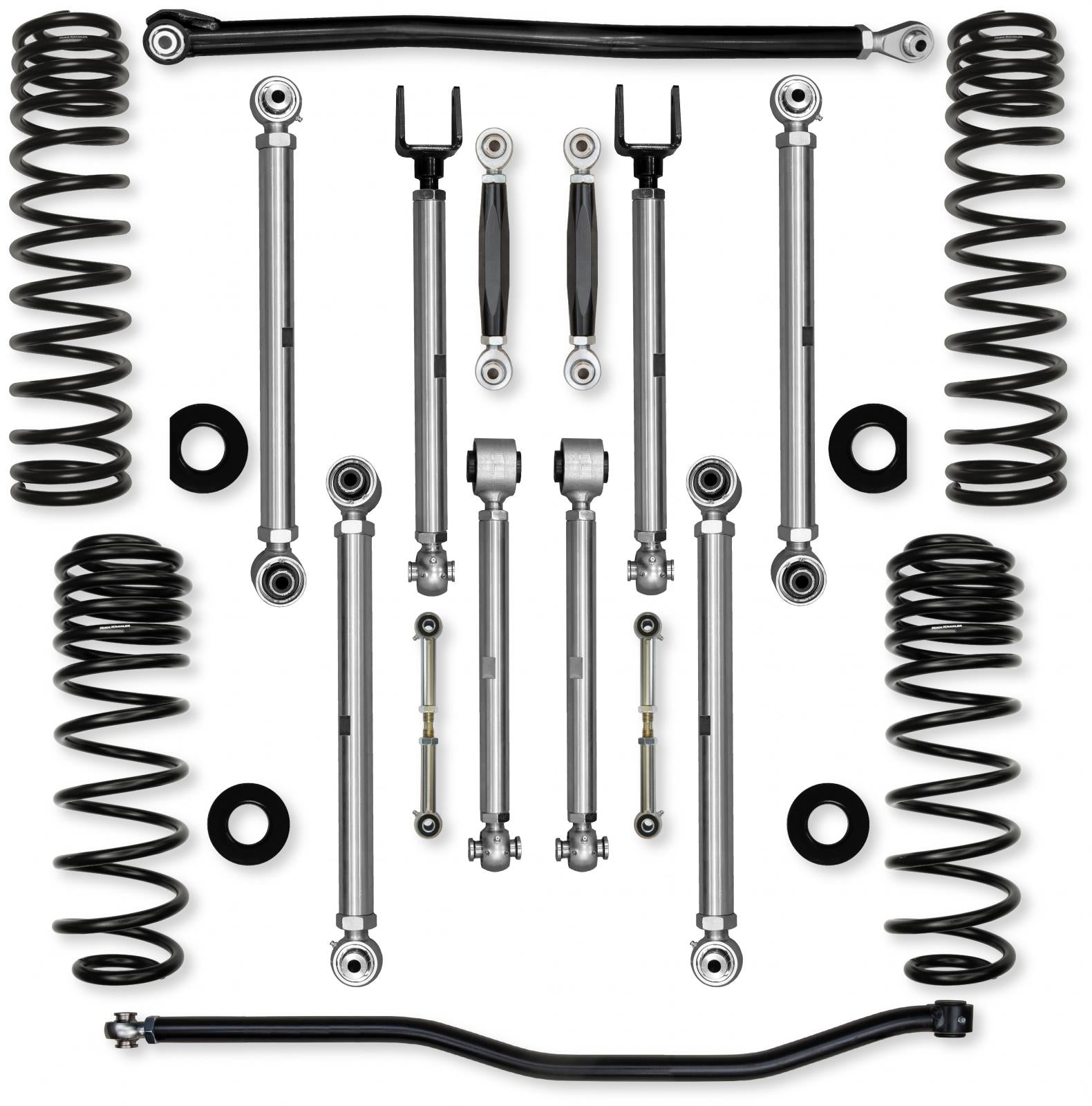3.5 Inch X-Factor PRO No Limits Mid-Arm System for Jeep Wrangler JLU 392 Rock Krawler-2