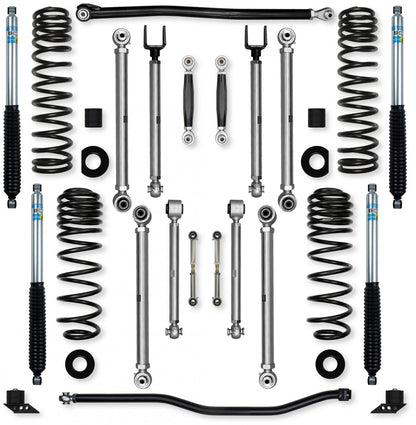 3.5 Inch X-Factor PRO No Limits Mid-Arm System for Jeep Wrangler JLU 392 Rock Krawler-1