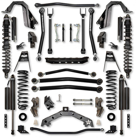3.5 Inch T-REX Coilover Suspension System for Jeep Wrangler JL Gas Models Comp Stage 1 Rock Krawler