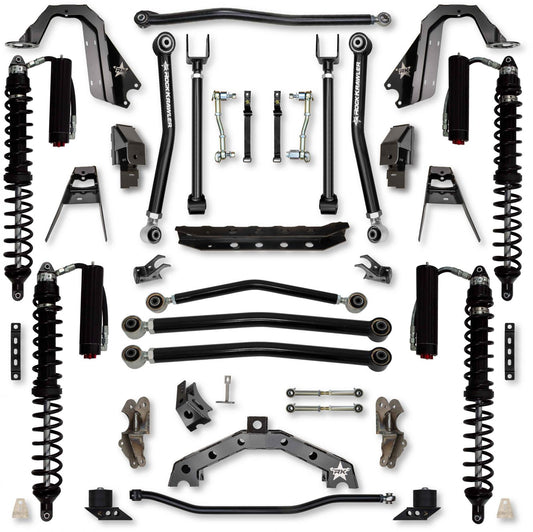 3.5 Inch T-REX Coilover Suspension System for Jeep Wrangler JL Gas Models Trail Runner System Stage 2 Rock Krawler