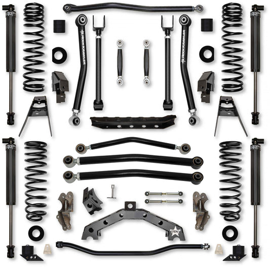 3.5 Inch T-REX No Limits Suspension System for Jeep Wrangler JL Gas Models Rock Krawler