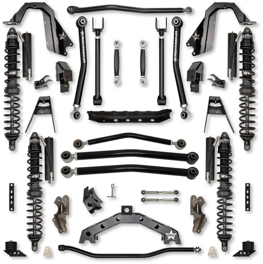 3.5 Inch T-REX Coilover No Limits Suspension System for Jeep Wrangler JLU 4XE Models Trail Runner System Stage 1 Rock Krawler