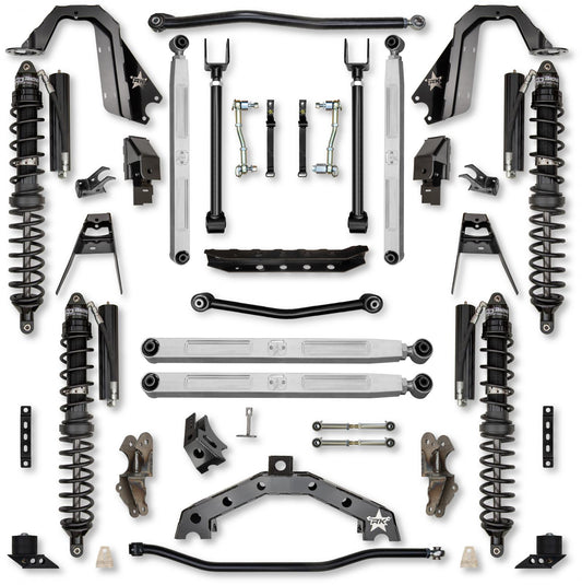 3.5 Inch T-REX Pro Elite Coilover Suspension System for Jeep Wrangler JLU 4XE Models Trail Runner System Stage 1 Rock Krawler