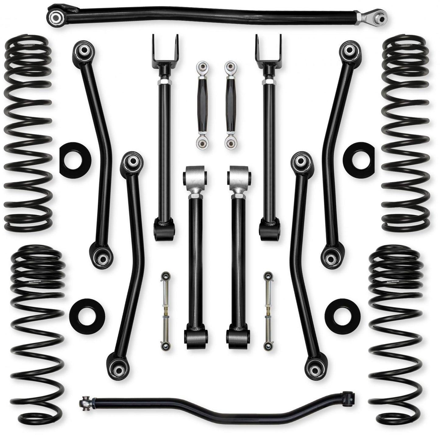 3.5 Inch Ultimate Adventure No Limits Mid-Arm Suspension System for Jeep Wrangler JLU 392 Models Rock Krawler-2