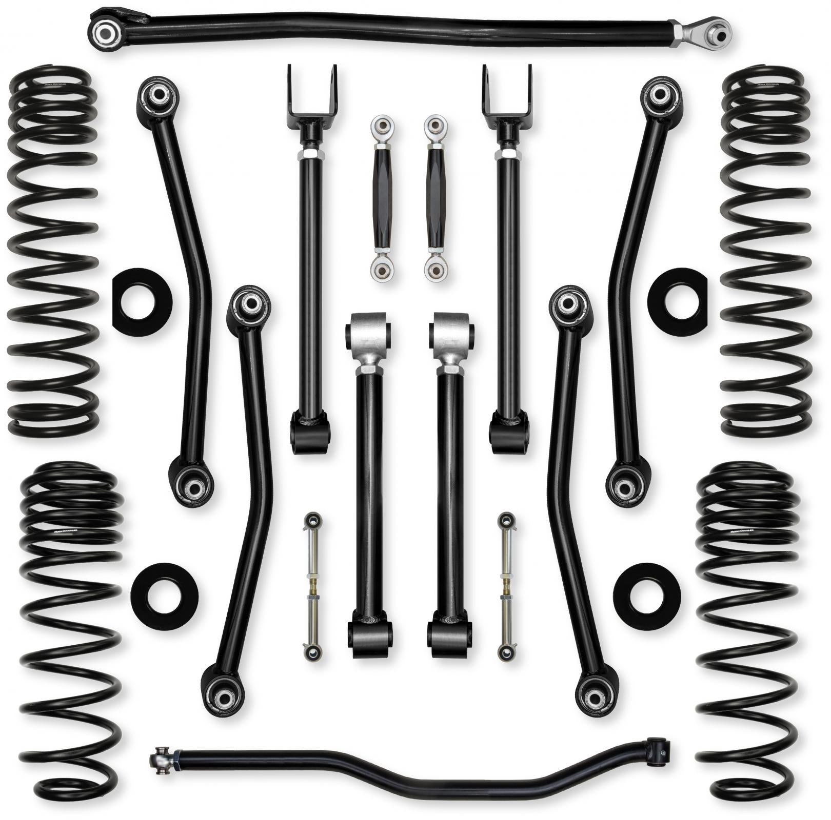 3.5 Inch Ultimate Adventure No Limits Mid-Arm Suspension System for Jeep Wrangler JLU 392 Models Rock Krawler-2