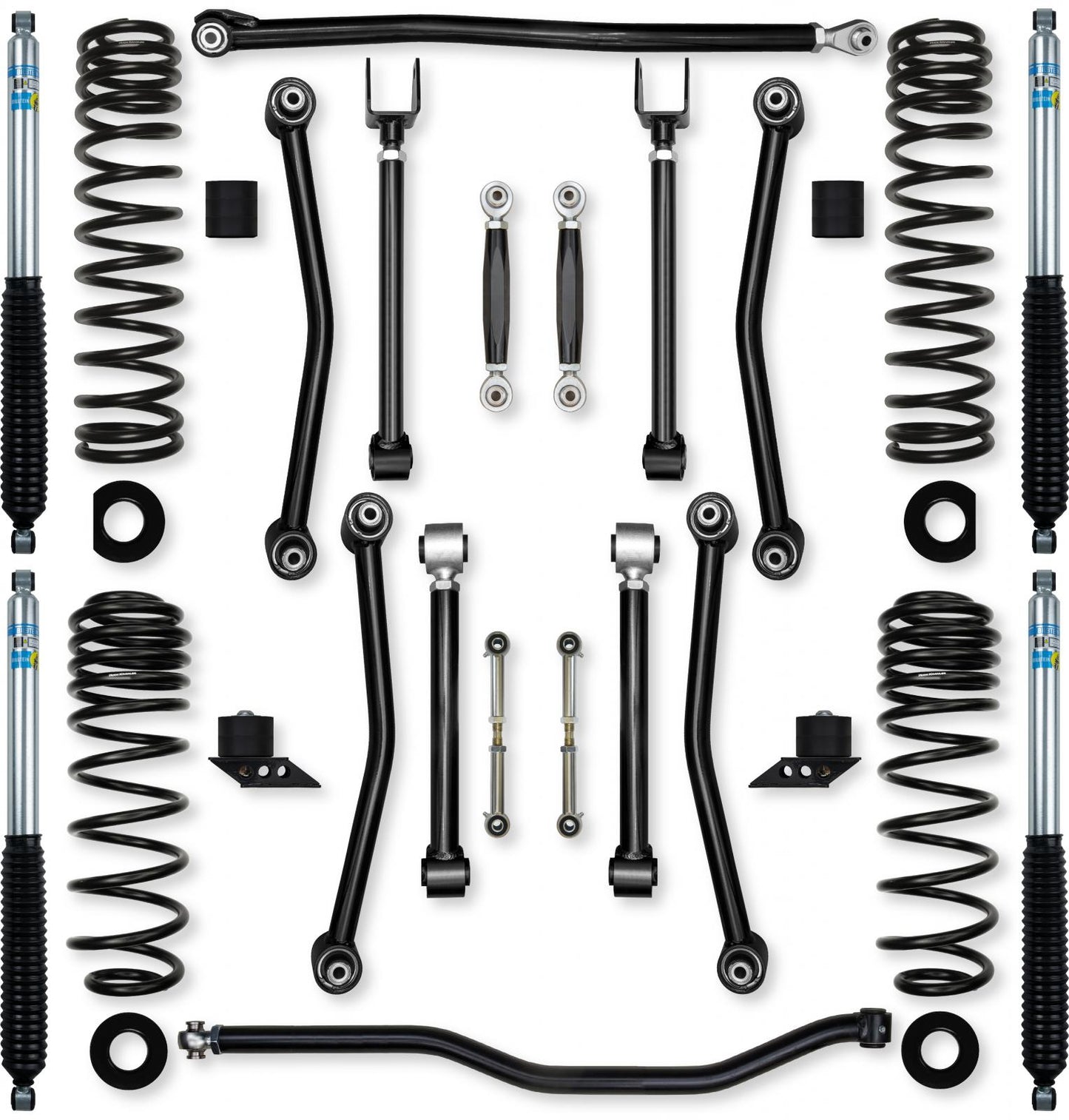 3.5 Inch Ultimate Adventure No Limits Mid-Arm Suspension System for Jeep Wrangler JLU 392 Models Rock Krawler-1