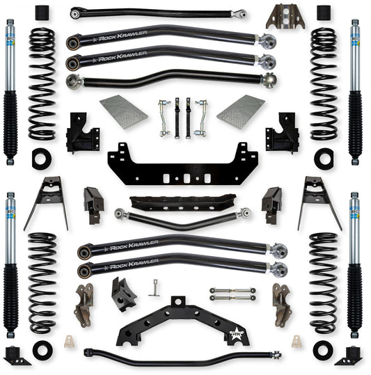 3.5 Inch X-Factor X2 Long-Arm Suspension System for Jeep Wrangler JL Gas Models Rock Krawler-1