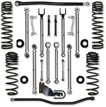 3.5 Inch X-Factor PRO Mid-Arm Suspension System for Jeep Wrangler JL Gas Models Rock Krawler-2