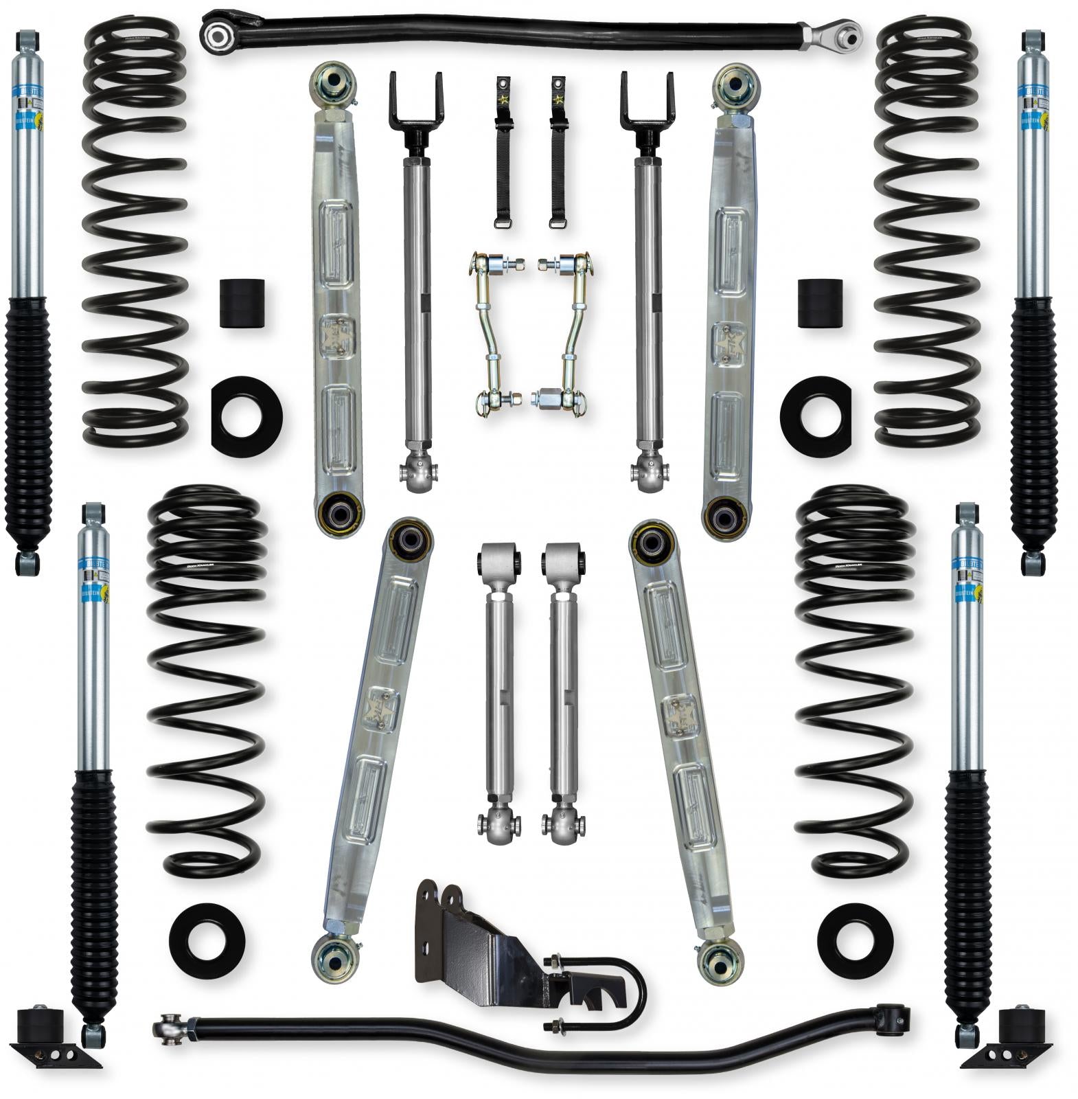 3.5 Inch X-Factor Pro Elite Mid-Arm Suspension System for Jeep Wrangler JL Gas Models Rock Krawler-1
