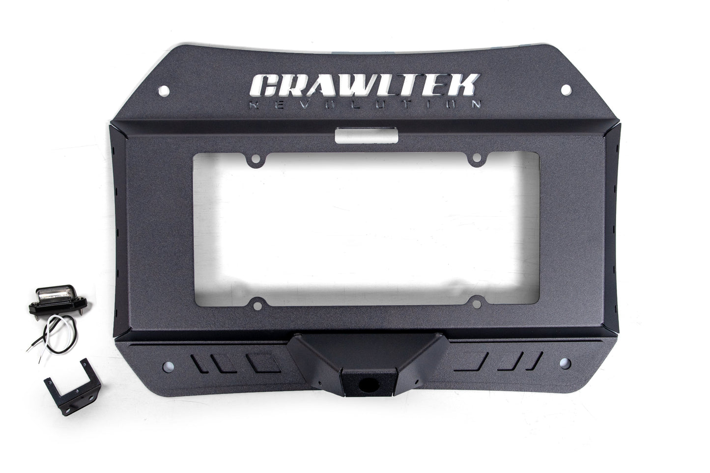 Tailgate Plate / License Plate Relocation | Jeep Wrangler JL CrawlTek Revolution