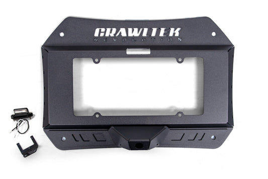 Tailgate Plate / License Plate Relocation | Jeep Wrangler JL CrawlTek Revolution
