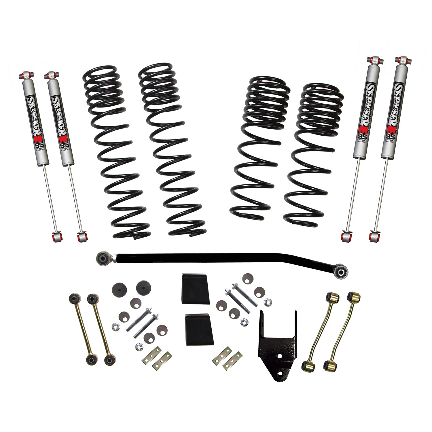 Jeep JL Diesel 3.5-4.0 Inch Dual Rate Long Travel Suspension Lift W/M95 Monotube 9500 2020 Wrangler JL Skyjacker-1