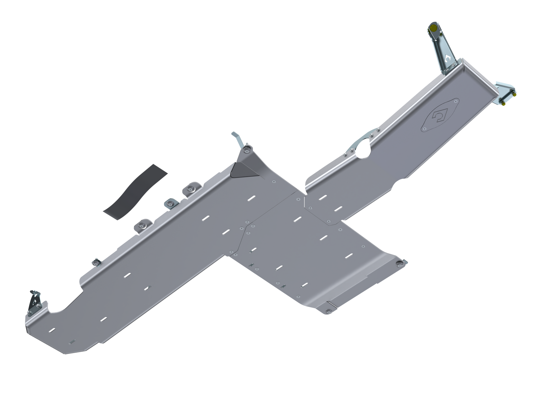 JLU Full Bellypan - 4 Door 392 Hemi Aluminum Artec Industries-1