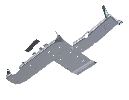 JLU Full Bellypan - 4 Door 392 Hemi Aluminum Artec Industries-1