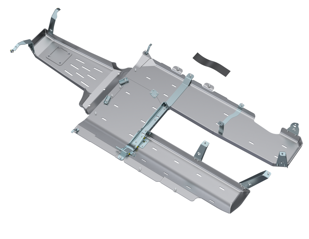 JLU 3.6L 2.0L and 392 Exhaust Skid Artec Industries-4