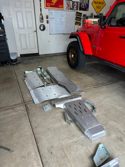 JLU Magnaflow Exhaust Skid - 4 Door 392 Hemi Aluminum Artec Industries-2