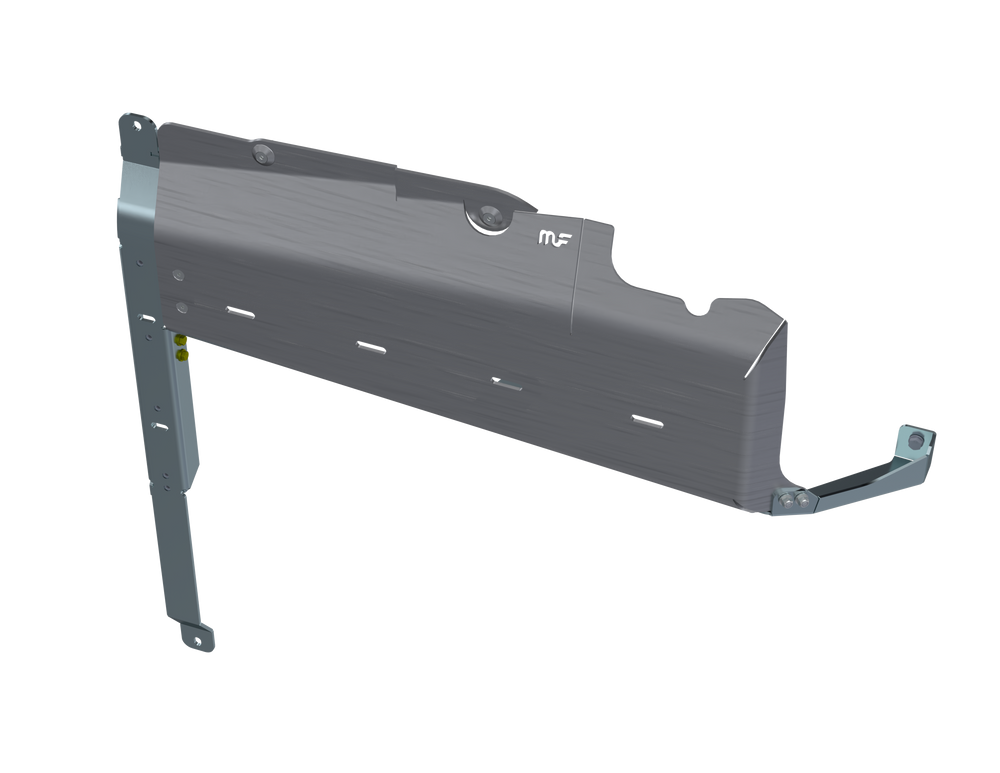 Artec Industries JLU Magnaflow Exhaust Skid - 4 Door 392 Hemi Aluminum Artec Industries