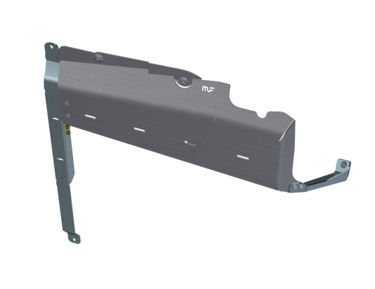 JLU Magnaflow Exhaust Skid - 4 Door 392 Hemi Aluminum Artec Industries-1