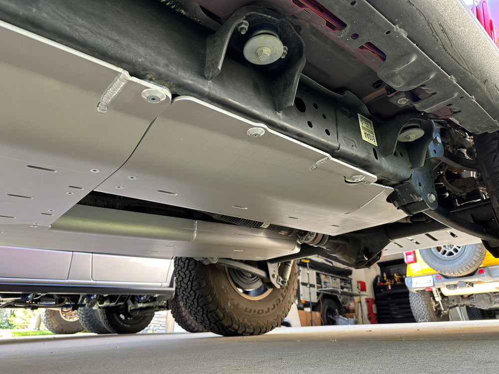 JLU Magnaflow Exhaust Skid - 4 Door 392 Hemi Aluminum Artec Industries-3