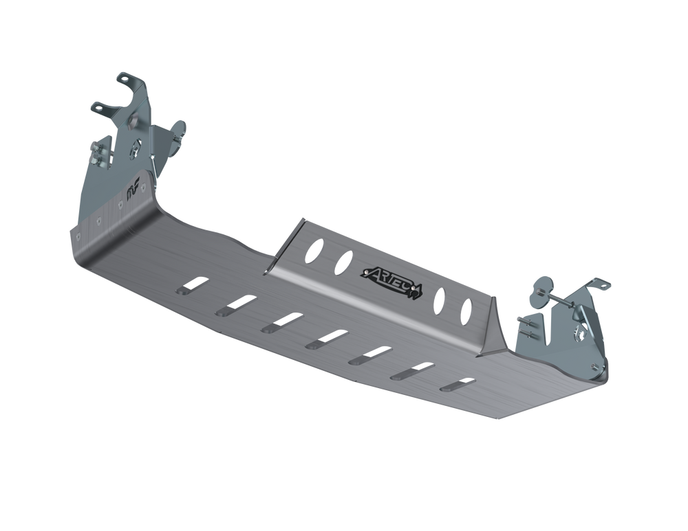 Artec Industries JLU Magnaflow Muffler and Tip Skid - 4 Door 392 Hemi Aluminum Artec Industries