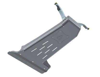 JLU Oil Skid Only With Oil Door - 4 Door 392 Hemi Aluminum Artec Industries