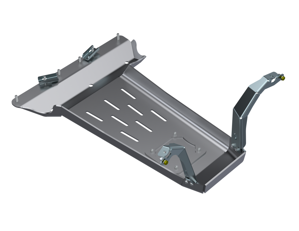 Artec Industries JLU Oil Skid Only With Oil Door - 4 Door 392 Hemi Aluminum Artec Industries