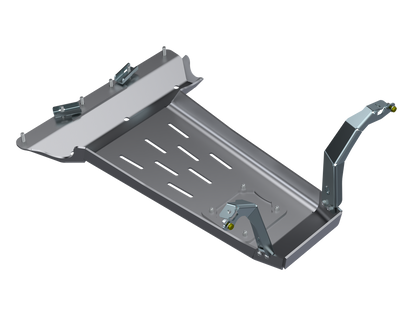 JLU Oil Skid Only With Oil Door - 4 Door 392 Hemi Aluminum Artec Industries-1