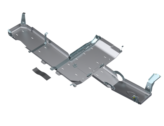 Artec Industries JLU Full Bellypan with Oil Door - 4 Door 3.6L Aluminum PRE-2018 Artec Industries