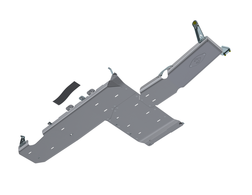 JLU Full Bellypan With Oil Door 4 Door 3.6L Aluminum 18-Up Artec Industries-1