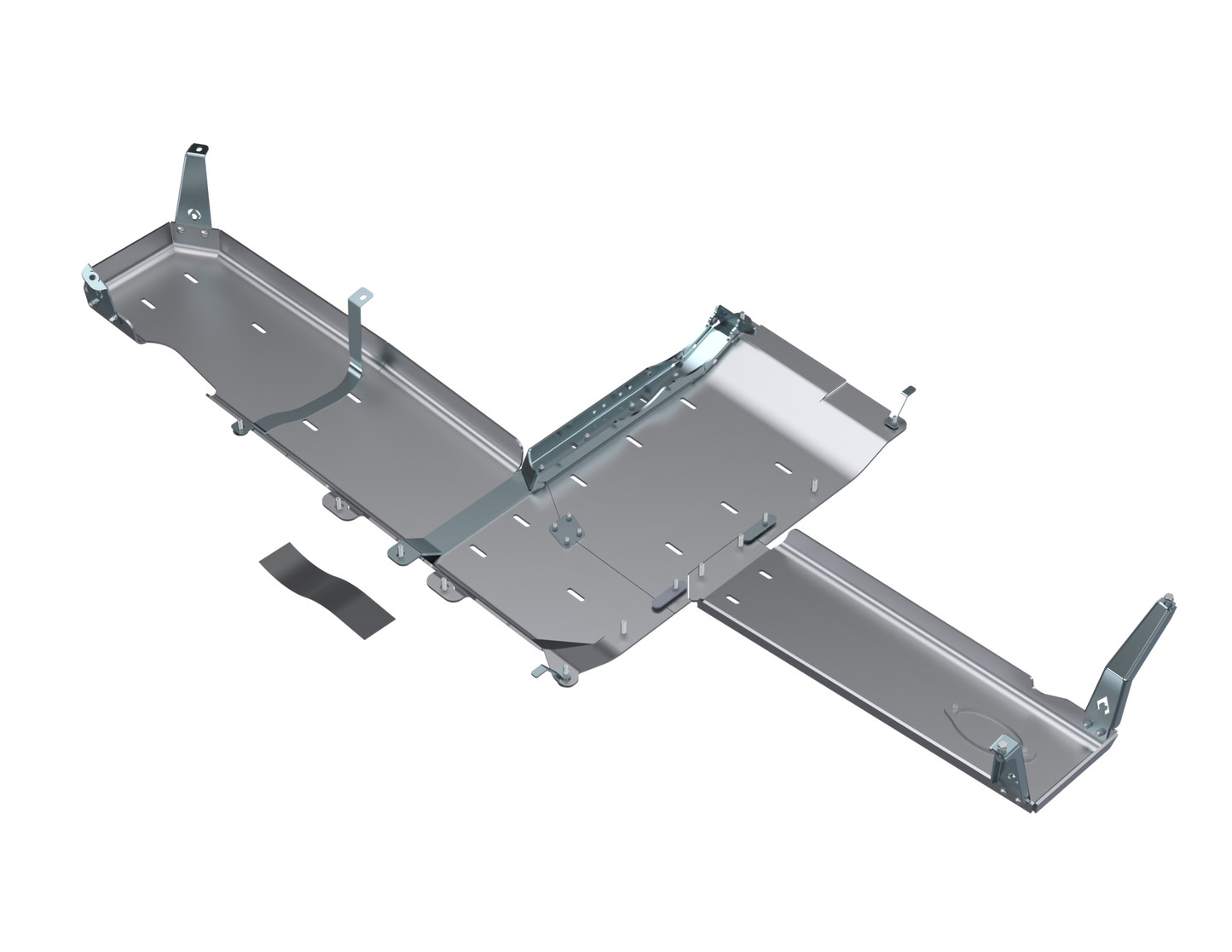 Artec Industries JLU Full Bellypan With Oil Door - 4 Door 2.0L Aluminum 18-Present Artec Industries