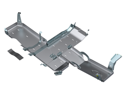 Artec Industries JL Full Bellypan With Oil Door - 2 Door 3.6L Aluminum 18-Up Artec Industries