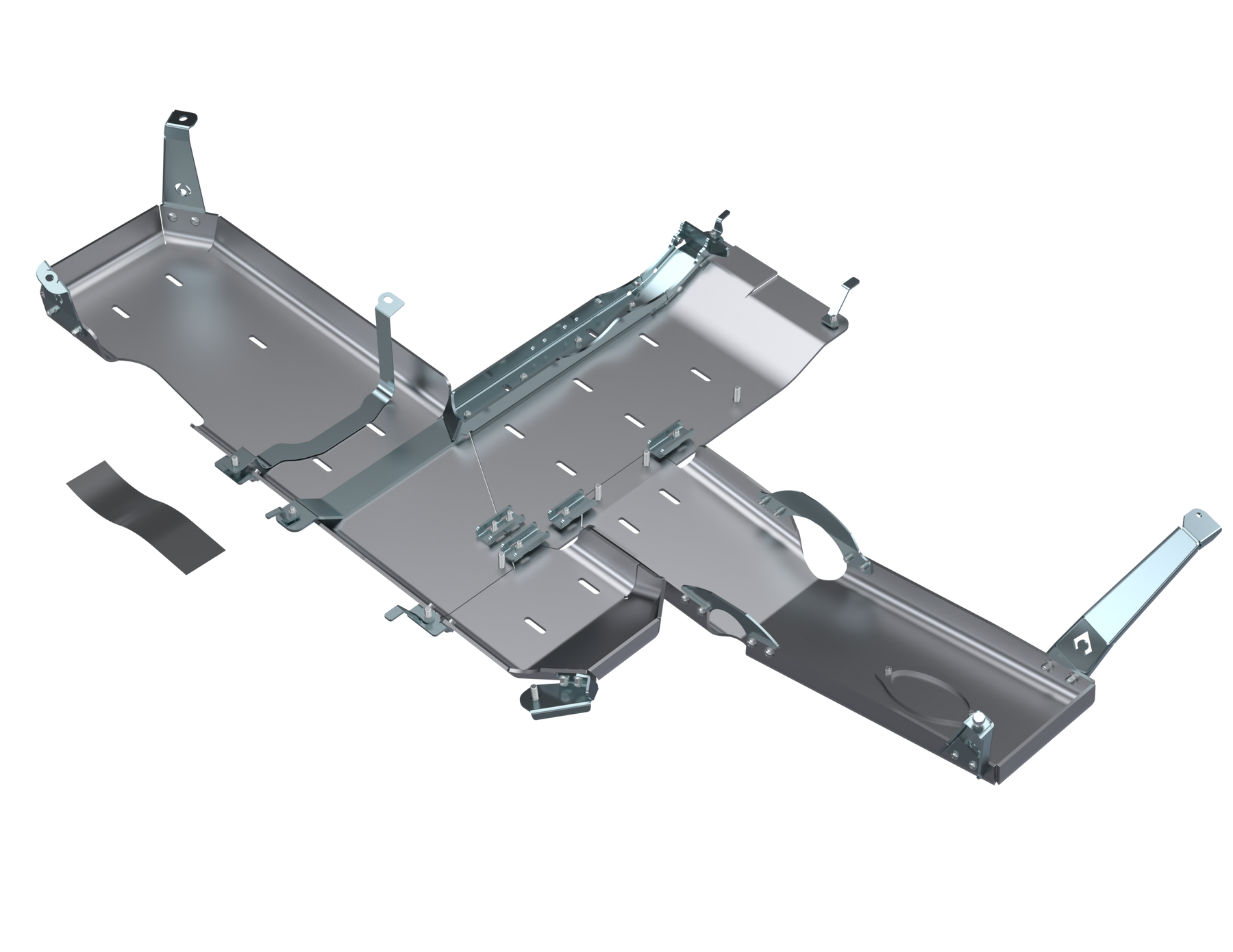 Artec Industries JL Full Bellypan With Oil Door - 2 Door 3.6L Aluminum 21-Present Artec Industries