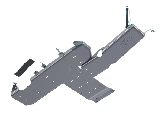 JL Full Bellypan With Oil Door - 2 Door 3.6L Aluminum 21-Present Artec Industries-1