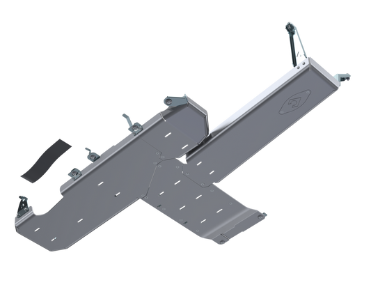 JL Full Bellypan With Oil Door - 2 Door 2.0L Aluminum 18-Present Artec Industries-1