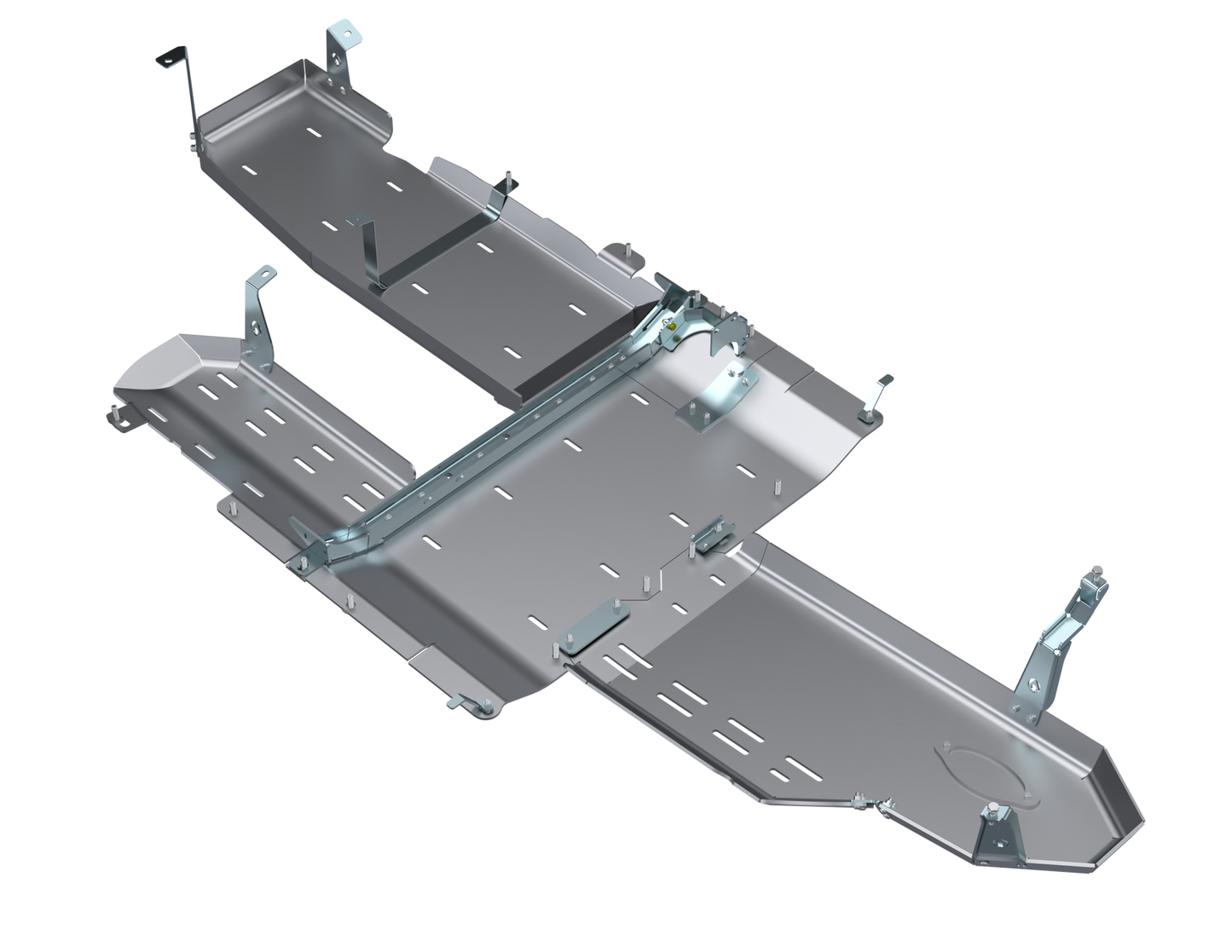 Artec Industries JLU Full Bellypan With Oil Door -  4 Door 3.0L Diesel Aluminum Artec Industries