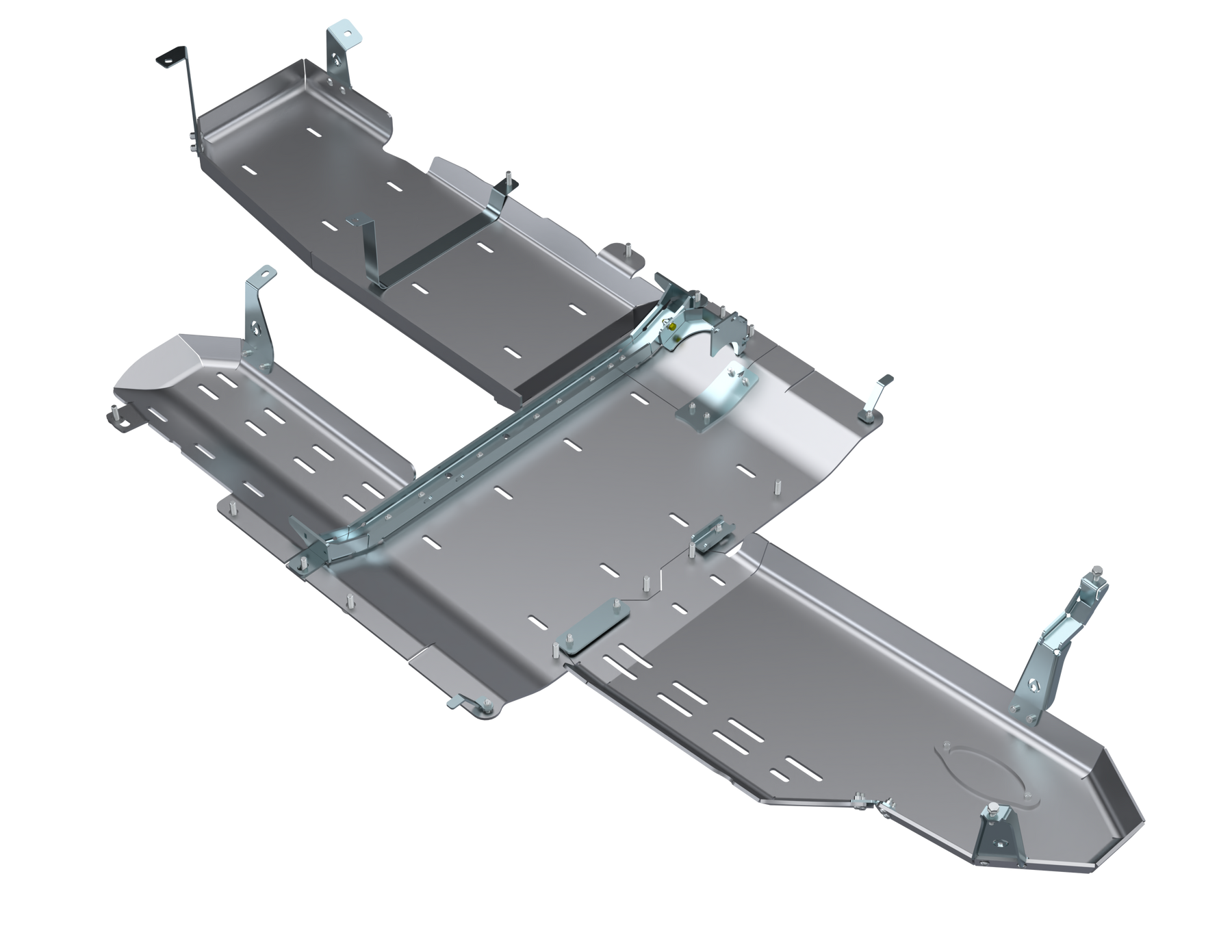Artec Industries JLU Full Bellypan With Oil Door -  4 Door 3.0L Diesel Aluminum Artec Industries